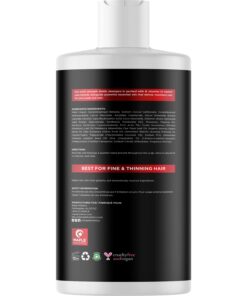 Ultra Biotin Shampoo for Thinning Hair - Extra Strength Volumizing Shampoo for Men and Women with B Vitamins and Rosemary Essential Oil - Sulfate Free Shampoo Biotin Formula for Hair and Scalp Care Sandalwood 21 614tEgCzdJL