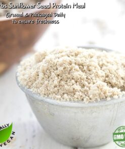 GERBS Ground Sunflower Seed Meal 2 LBS. | Freshly Ground & Packaged in Resealable Bulk Bag | Seasonally Harvest Grown in United States | Protein Packed Natural Energy Source | Gluten Peanut Free Sunflower Meal 2 Pound (Pack of 1) 14 614uZ8CuTfL