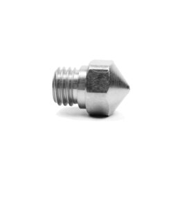 Alternative view of Micro Swiss Plated A2 Hardened Tool Steel Nozzle for MK10 All Metal Hotend Kit ONLY (.4mm) .4mm