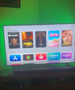 PANGTON VILLA Led Strip Lights 6.56ft for 40-60in TV, USB LED TV Backlight Kit with Remote - 16 Color 5050 LEDs Bias Lighting for HDTV 6.56 ft 51 614xypzZwdL