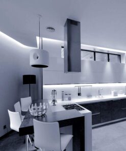 Lepro 12V LED Strip Light, Flexible, SMD 2835, 300 LEDs, 32.8ft Tape Light for Home, Kitchen, Party, Christmas and More, Non-Waterproof, Daylight White, Pack of 2(Not Include Power Adapter) 32.8 ft 31 614ym3kC1aL