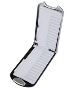 Home-X Retro Style Flip Open A-Z Address Book. Black and Silver Finish 9 615 VjRdHyL 1