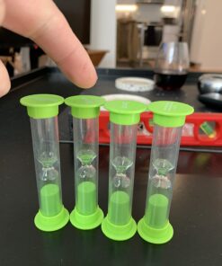 Teacher Created Resources 5 Minute Sand Timer - Small (20662),Green 10 6150mcs52WL