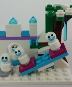 LEGO Disney Frozen Elsa's Magical Ice Palace 43172 Toy Castle Building Kit with Mini Dolls, Castle Playset with Popular Frozen Characters Including Elsa, Olaf, Anna and More (701 Pieces) Standard Packaging 39 6152qJctNYL