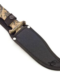 Unlimited Wares HK-1037S Camo Outdoor Fixed Blade Knife 10.5-Inch Overall 10 61537hToakL