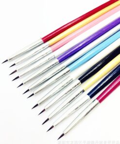 Crazy Genie 12 Pcs Colorful Nail Art Design Detailing Drawing Paint Painting Brushes Dotting Pen Set 7 6153cuh7avL