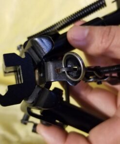 CVLIFE 6-9 Inches Bipod Picatinny Bipod with Adapter Black 44 61541V9pmTL