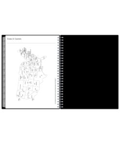 Blue Sky 2023-2024 Academic Year Weekly and Monthly Planner, 8” x 10.875”, Flexible Cover, Wirebound, Dainian (142276-A24) 8” x 10.875” 14 6154JqJvAvL