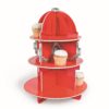 Fun Express Fire Hydrant Cupcake/Dessert Holder (3 Tiers) | Fire Truck | Fireman | Fire Fighter | Themed Birthday Party Supplies & Decor | Fire Department Event 23 6154ae7NgmL 1