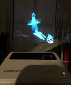 Mini Projector, 2023 Upgraded CiBest 1080P Full HD Portable Projector, 12000L Outdoor Projector for Home Theater Movie Projector, Projector 4K Compatible with HDMI, VGA, USB, TV Stick, Laptop mini projector 30 6155D3UL