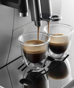 De'Longhi DeLonghi Double Walled Thermo Espresso Glasses, Set of 2, Regular, Clear, 90 milliliters Espresso Glasses (set of 2) 20 6155gCcXL