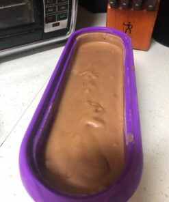 SUMO Ice Cream Containers with Lids for Homemade Ice Cream - Set of 2 Tubs - 1.5 Quart or 3 Pints per Container, Reusable Ice Cream Containers for Freezer Storage, Purple 2 Containers (1.5 Quart Each) 26 61564K79d4L