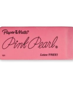 Paper Mate Pink Pearl Erasers, Large, 3 Count 18 6157jgXIhL