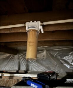 GE FXUSC Whole House Water Filter | Replacement for Water Filtration System | NSF Certified: Reduces Sediment, Rust & Other Impurities from Water | Replace Every 3 Months for Best Results | 2 Filters 1 Count (Pack of 1) 9 6158ZRP4WVL