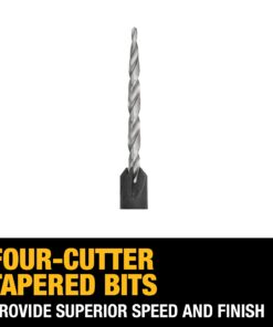DEWALT Countersink Drill Bit Set #6, #8, #10, 3-Piece (DW2535) 14 6158r7veB L