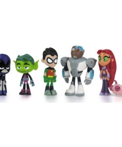 Teen Titans Go Teen Titans Action Figure (6-Pack), 2" 4 6158zTsWEGL