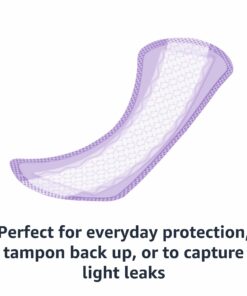 Amazon Basics Daily Pantiliner, Extra Long Length, Unscented, 68 Count, 1 Pack (Previously Solimo) 68 Count (Pack of 1) 16 6159PmZUHkL