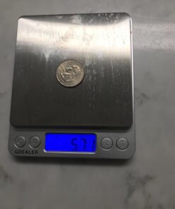 GDEALER Food Scale, 0.001oz/0.01g Precise Digital Kitchen Scale Gram Scales Weight Food Coffee Scale Digital Scales for Cooking Baking Stainless Steel Back-lit LCD Display Pocket Small Scale, Silver 30 6159R5M97oL