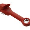 Kuhn Rikon Auto Safety Master Opener for Cans, Bottles and Jars, 9 x 2.75 inches, Red 20 6159ey55vnL
