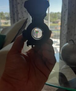 Pinty 30mm Reflex Red Green Dot Sight Scope 5 MOA with Flip Up Lens Cover Cap 40 615Ax3mSaaL 1