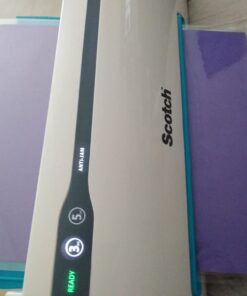 Scotch Brand PRO TL906 Thermal Laminator, 1 Laminating Machine, White/Blue, Laminate Holiday Crafts and Photos, For Holiday or School Supplies, 9 in. 28 615CX Yu9dL 1