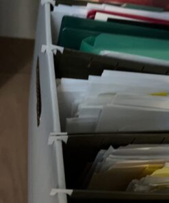 Amazon Basics Medium Duty Storage/Filing Boxes With Lid and Handles, Legal/Letter Size, 12-Pack, White, 16.2" L x 12.5" W x 10.5" H 29 615DFHtm3kL