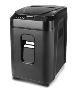 Amazon Basics 150 Sheet Autofeed Micro Cut Paper Shredder, Black 32 615DPdmrJvS