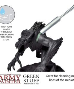 The Army Painter 2 Part Modeling Clay, 20cm - Moldable Model Putty for Miniatures, Easy-to-Knead Green Stuff Putty Epoxy Clay for Sculpting, Green Stuff Tools - The Original Green Stuff Kneadatite 22 615DSsMqkIL