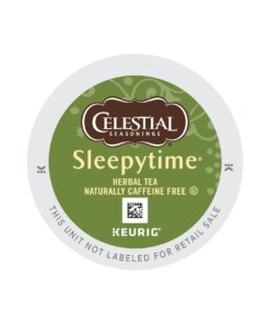 Celestial Seasonings Sleepytime Herbal Tea, Keurig Single-Serve K-Cup Pods, 72 Count 12 Count (Pack of 6) 11 615Fz9291yL