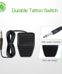 Dragonhawk Complete Tattoo Kit 4 Standard Tunings Tattoo Machines Power Supply 10 Color Tattoo Inks 50 Needles Tips Grips with Case D139GD 31 615GQawZwEL