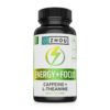 Zhou Natural Caffeine Pills 100mg with L-Theanine 200mg, Nootropic Supplement, Clean Energy, Endurance and MentalFocus, Non-GMO, Vegan, Gluten-Free, 60 Capsules 22 615GouXlFL