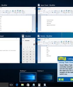 Individual Software PROFESSOR TEACHES OFFICE & WINDOWS 10 - Training for all of the Office 2016 applications and the Windows 10 operating system plus Internet Explorer! PC Disc 13 615Gsrg5hvL 1