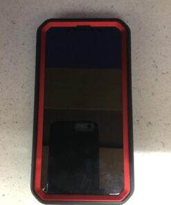 SUPCASE Unicorn Beetle Pro Series Case Designed for iPhone XR, with Built-in Screen Protector Full-Body Rugged Holster Case for iPhone XR 6.1 Inch (2018 Release) (MetallicRed) MetallicRed 52 615L7Hl oNL