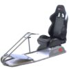 GTR Simulator - GTS Model with Adjustable Racing Seat - Driving Racing Simulator Cockpit with Gear Shifter Mount
