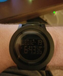 LYMFHCH Men's Digital Sports Watch LED Screen Large Face Electronics Military Watches for Men Waterproof Alarm Stopwatch Back Light Outdoor Army Watch 64 615MLrhi9uL