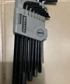 TEKTON Hex Key Wrench Set, 13-Piece (3/64-3/8 in.) | 25232 Inch 11 615NJ3qcUpL