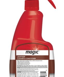 Alternative view of Magic Leather Cleaner and Conditioner - Use On Smooth Finished Leather Surface Including Car Interior Briefcase Purse Shoe Boot Coat Couch and Furniture