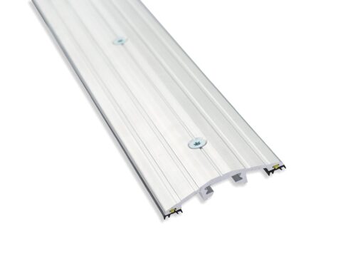 ½" High Commercial Door Aluminum Threshold Seal Kit 10'2" Length | Full Kit Fixings Included | GaraDry 10'2”