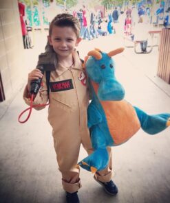 Ghostbuster Deluxe Child's Costume with Blow Up Proton Pack, Medium 19 615Nh4K1e0L