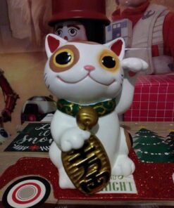 Maneki Neko Money Lucky Cat Chinese Japanese Statue 20 615O3Psqq L