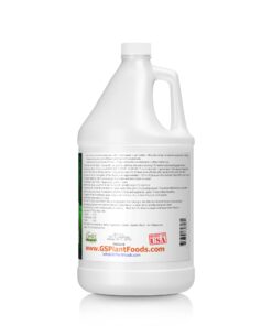 Organic Kelp Fertilizer by GS Plant Foods - Omri Listed(1 Gallon) - Liquid Kelp Concentrate for Gardens, Lawns & Soil Yields 800+ gallons 1 Gallon 25 615OOLNZ VL 1