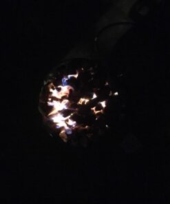 Heininger 5995 58,000 BTU Portable Propane Smokeless Outdoor Gas Fire Pit Black 28 615Oz0ghrNL