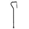 Drive Medical Adjustable Height Offset Handle Cane with Gel Hand Grip, Black 26 615PoIlT0L