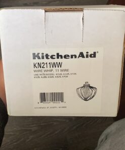 KitchenAid 11-Wire Whip for select 5, 5.5 and 6 Quart Bowl-Lift Stand Mixers,Silver For 5 & 6 QT Bowl Lift Mixers 11 Wire 23 615RUOuZlfL