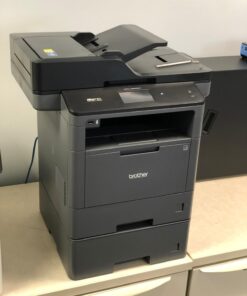 Brother Monochrome Laser Printer, Multifunction Printer, All-in-One Printer, MFC-L5900DW, Wireless Networking, Mobile Printing & Scanning, Duplex Print, Copy & Scan, Amazon Dash Replenishment Ready MFCL5900DW Printer 20 615Rxs5RxBL 1