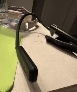 Gritin 9 LED Rechargeable Book Light for Reading in Bed - Eye Caring 3 Color Temperatures,Stepless Dimming Brightness,80 Hrs Runtime Small Lightweight Clip On Book Reading Light for Kids,Studying Black 38 615Svb1dzuL