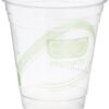 Eco-Products ECOEPCC12GSPK GreenStripe Cold Cups, Compostable Plastic PLA (Pack of 50) 50 Count (Pack of 1) 31 615UpF5WM0L