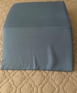 DMI Ortho Bed Wedge Elevated Leg Pillow, Supportive Foam Wedge Pillow for Elevating Legs, Improved Circulataion, Reducing Back Pain, Post Surgery and Injury, Recovery, Blue 6" x 20" x 24" 6 Inch 15 615Wfihpm7L