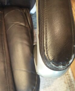 Serta® Smart Layers™ Hensley Big & Tall Ergonomic Bonded Leather High-Back Chair, Roasted Chestnut/Satin Nickel 24 615XGrSv9rL