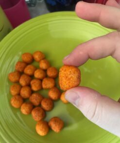 Shrewd Food Protein Puffs, Low Carb Cheese Pizza Puffs, High Protein Crunch, Keto Friendly Snack, Savory Protein Chip, 14g Protein Per Serving, 2g Carbs, Brick Oven Pizza, 8 Pack 33 615aEL6RhCL